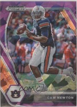 Cam Newton [Purple Ice Prizm] #28