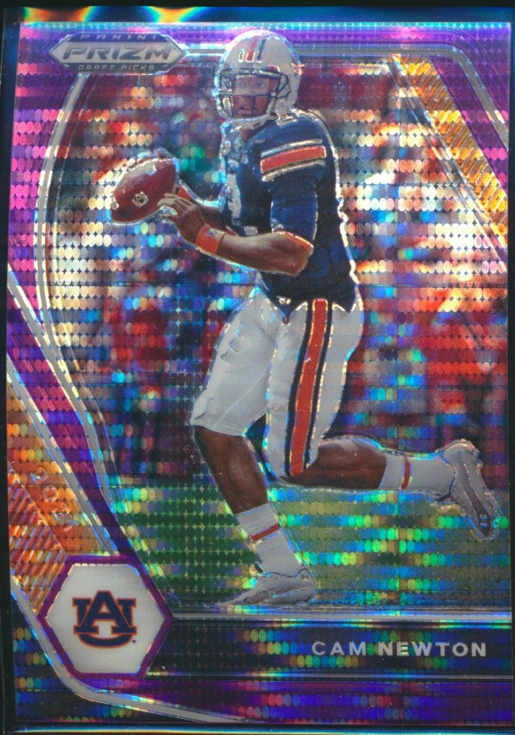 Cam Newton [Purple Pulsar Prizm] #28