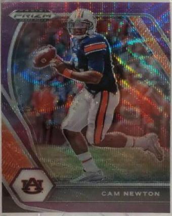 Cam Newton [Purple Wave Prizm] #28
