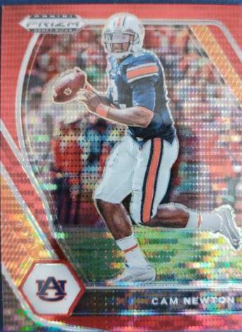 Cam Newton [Red Pulsar Prizm] #28