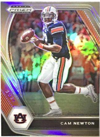 Cam Newton [Silver Prizm] #28