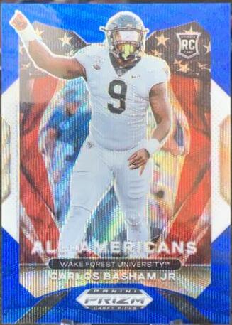 Carlos 'Boogie' Basham [Blue Wave Prizm] #197