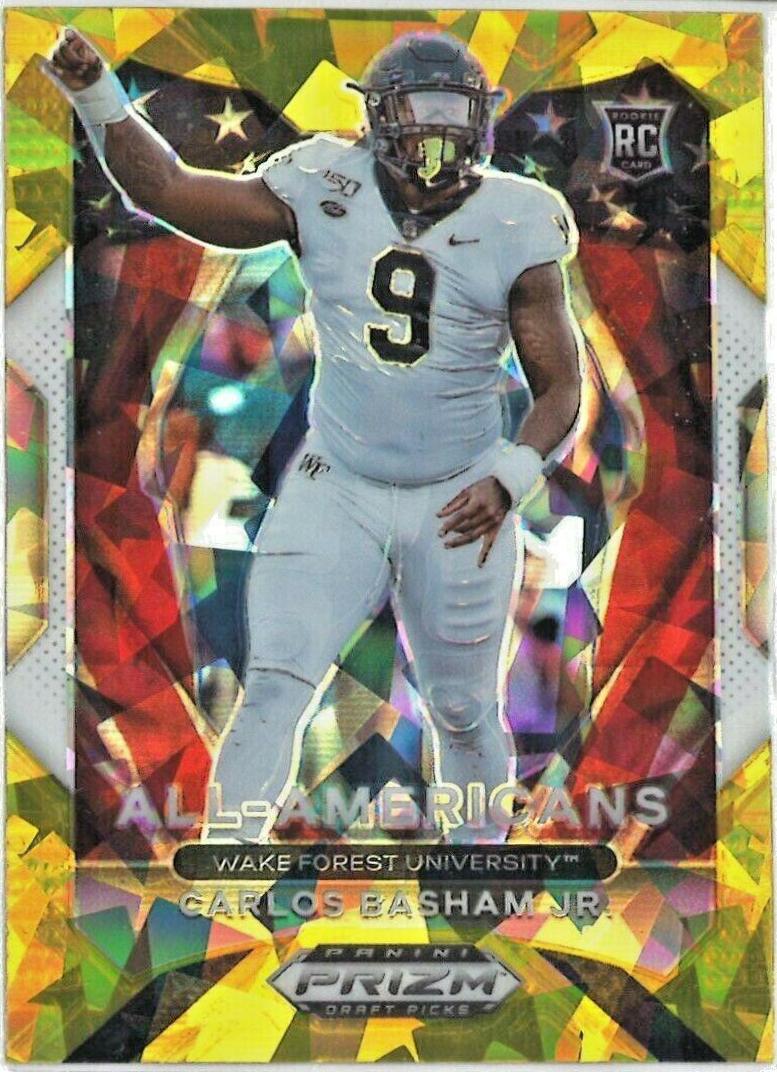 Carlos 'Boogie' Basham [Gold Ice Prizm] #197