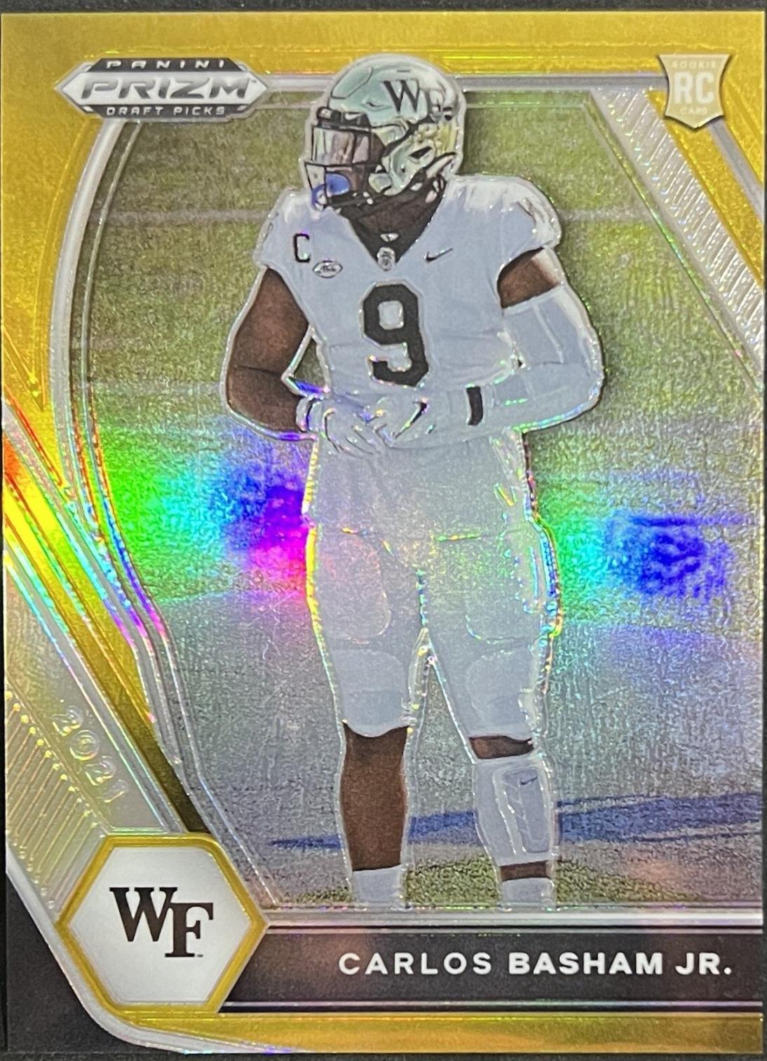 Carlos 'Boogie' Basham [Gold Prizm] #197