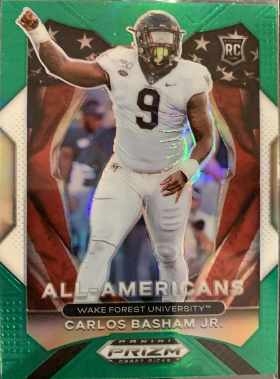 Carlos 'Boogie' Basham [Green Prizm] #197