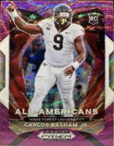 Carlos 'Boogie' Basham [Purple Wave Prizm] #197