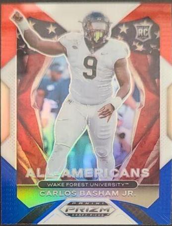 Carlos 'Boogie' Basham [Red White and Blue Prizm] #197