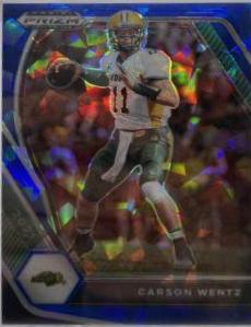 Carson Wentz [Blue Ice Prizm] #13