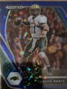 Carson Wentz [Blue Prizm] #13
