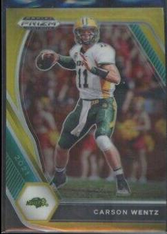 Carson Wentz [Gold Prizm] #13