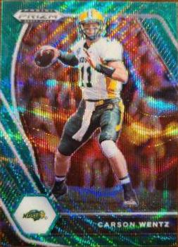 Carson Wentz [Green Wave Prizm] #13