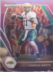 Carson Wentz [Purple Prizm] #13