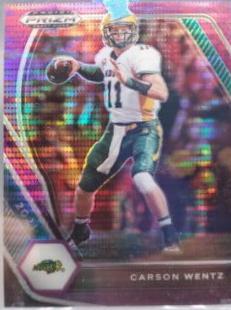 Carson Wentz [Purple Pulsar Prizm] #13