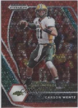 Carson Wentz [Red Circles Prizm] #13
