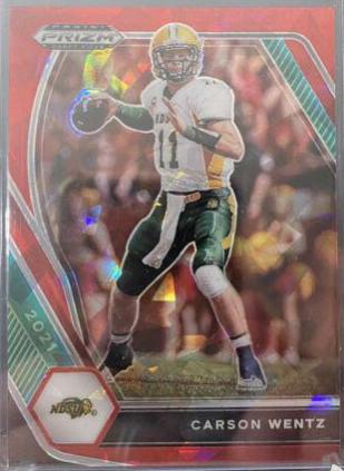 Carson Wentz [Red Ice Prizm] #13