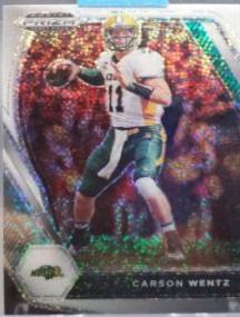 Carson Wentz [White Sparkle Prizm] #13