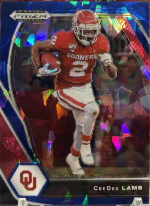 CeeDee Lamb [Blue Ice Prizm] #48