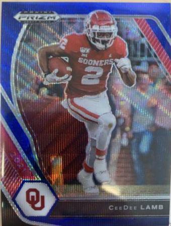CeeDee Lamb [Blue Wave Prizm] #48