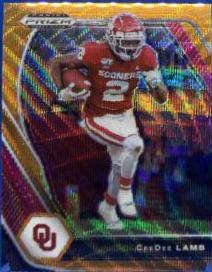 CeeDee Lamb [Orange Wave Prizm] #48