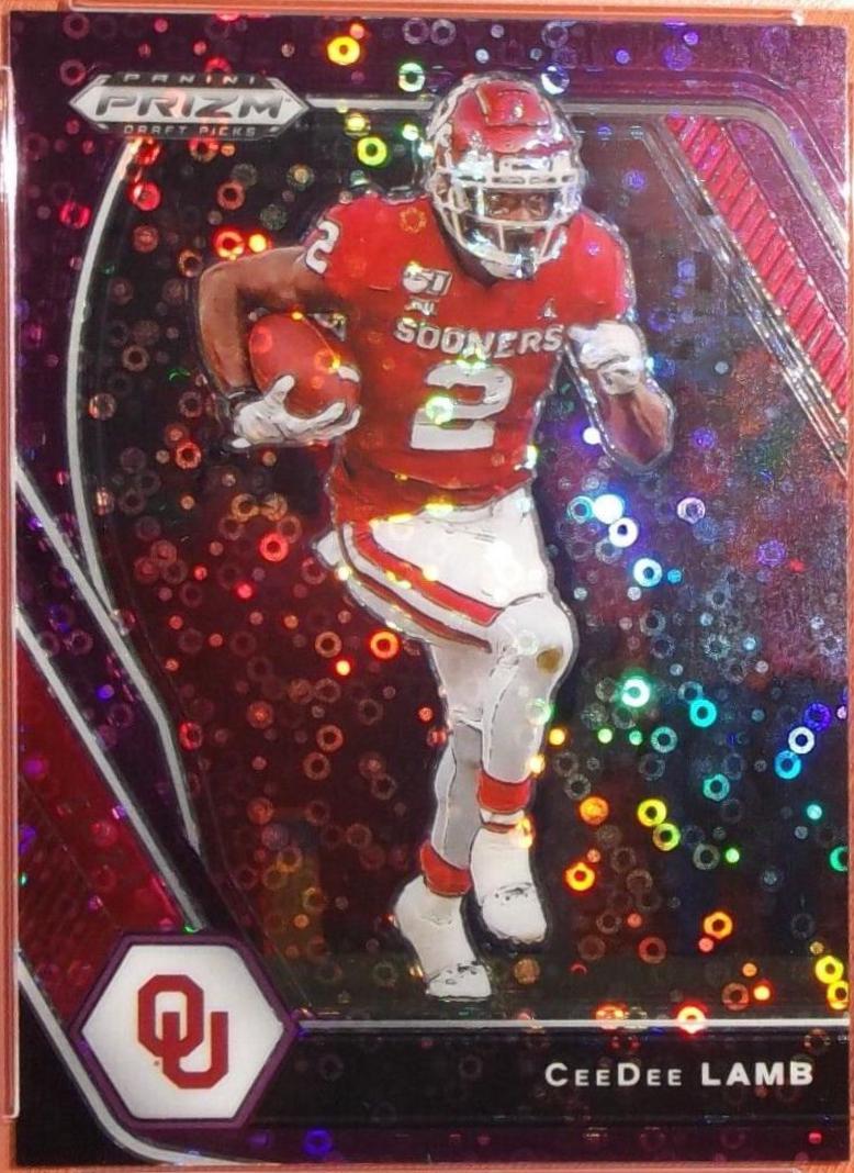 CeeDee Lamb [Purple Circles Prizm] #48