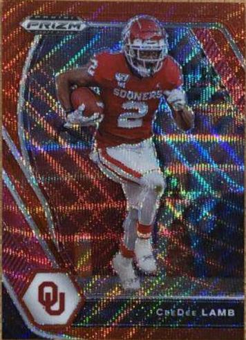 CeeDee Lamb [Ruby Wave Prizm] #48