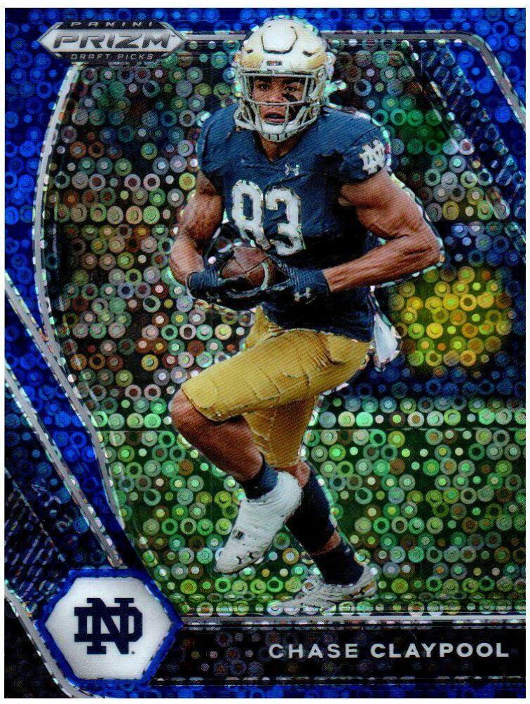 Chase Claypool [Blue Circles Prizm] #54
