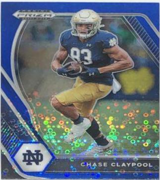 Chase Claypool [Blue Prizm] #54