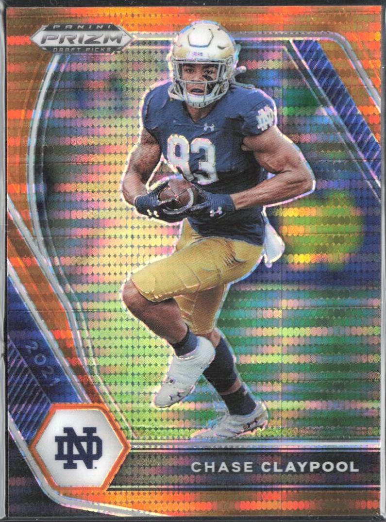 Chase Claypool [Orange Pulsar Prizm] #54