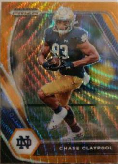 Chase Claypool [Orange Wave Prizm] #54