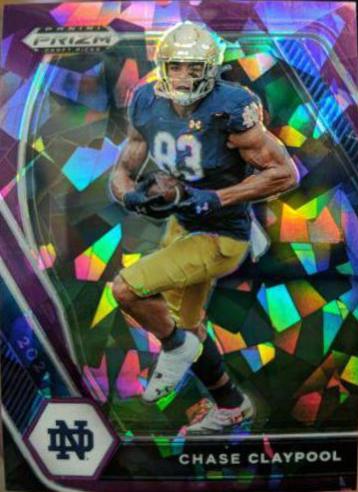 Chase Claypool [Purple Ice Prizm] #54