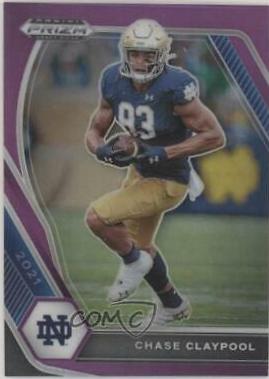 Chase Claypool [Purple Prizm] #54