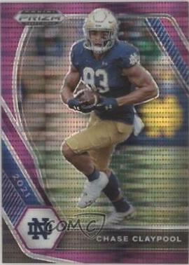 Chase Claypool [Purple Pulsar Prizm] #54