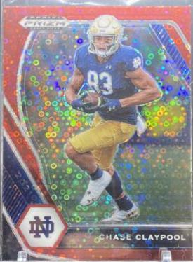 Chase Claypool [Red Circles Prizm] #54