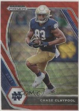 Chase Claypool [Ruby Wave Prizm] #54