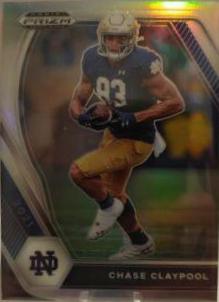 Chase Claypool [Silver Prizm] #54
