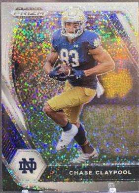 Chase Claypool [White Sparkle Prizm] #54