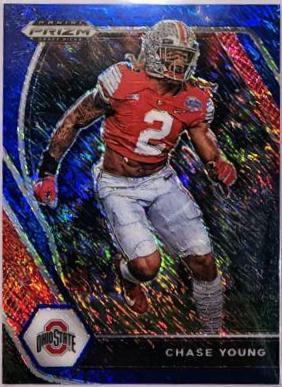 Chase Young [Blue Shimmer Prizm] #99