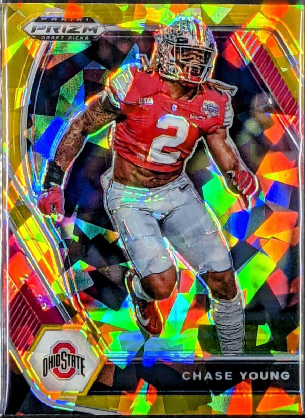 Chase Young [Gold Ice Prizm] #99