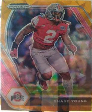 Chase Young [Orange Ice Prizm] #99