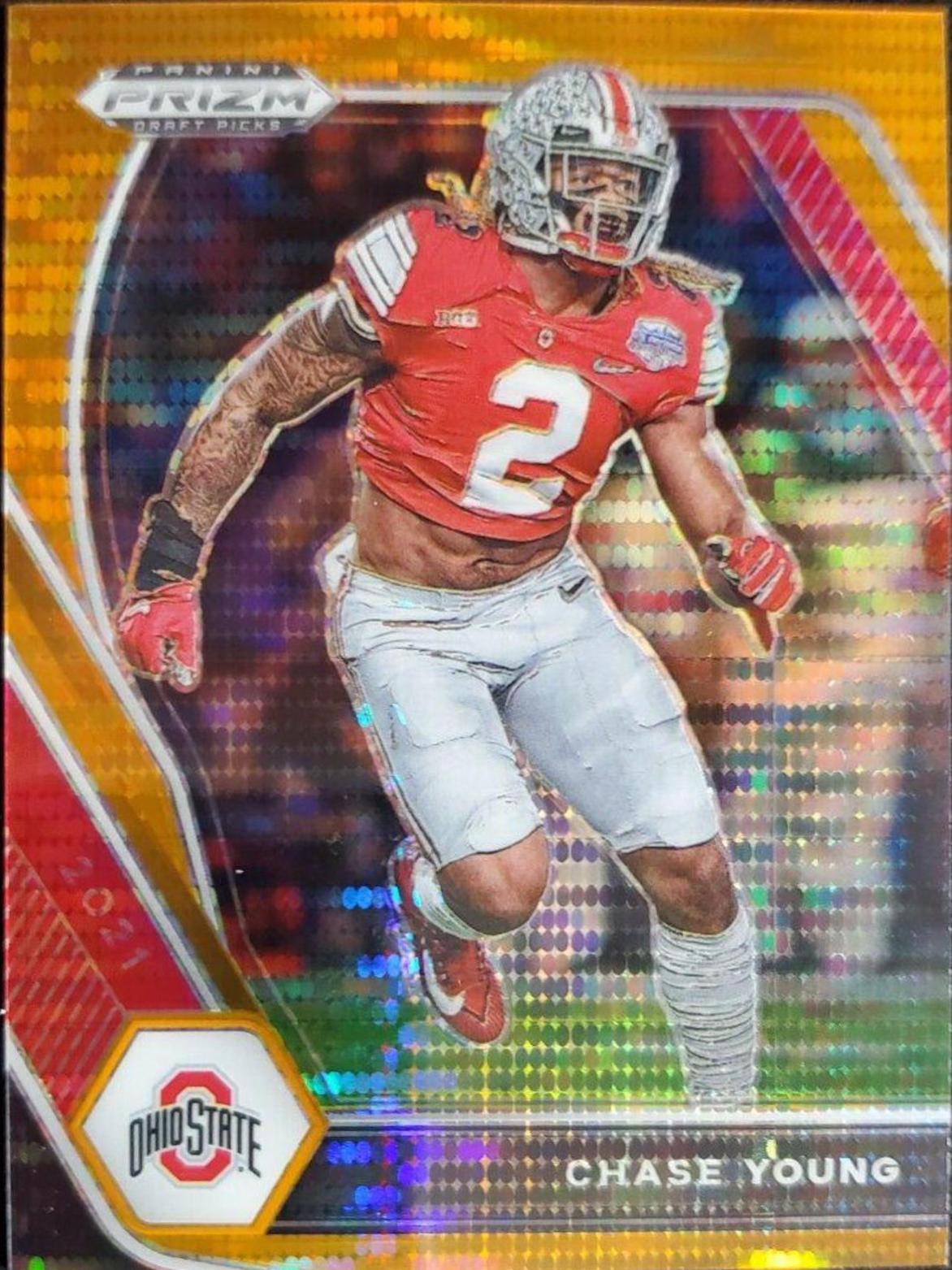 Chase Young [Orange Pulsar Prizm] #99