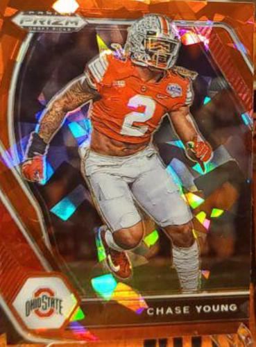 Chase Young [Red Ice Prizm] #99
