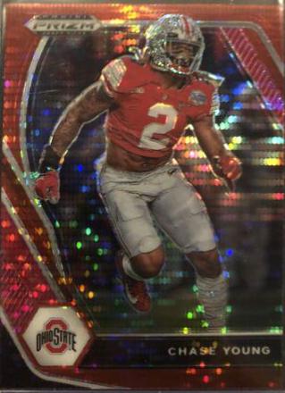 Chase Young [Red Pulsar Prizm] #99