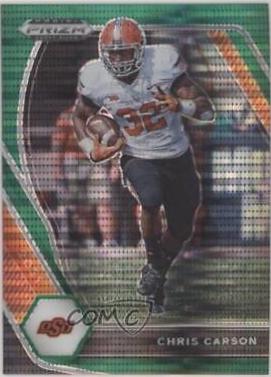 Chris Carson [Green Pulsar Prizm] #98