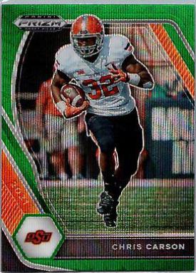 Chris Carson [Green Wave Prizm] #98