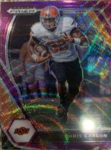Chris Carson [Purple Wave Prizm] #98