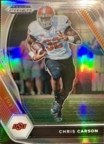 Chris Carson [Silver Prizm] #98