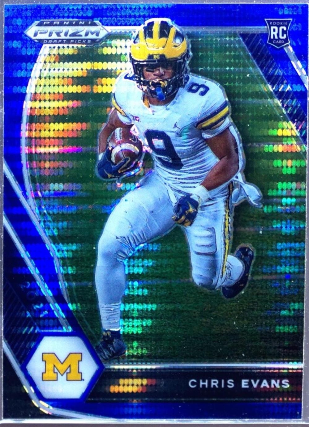 Chris Evans [Blue Pulsar Prizm] #115