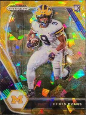 Chris Evans [Gold Ice Prizm] #115