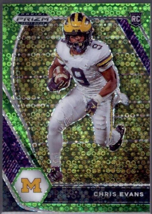 Chris Evans [Neon Green Circles Prizm] #115