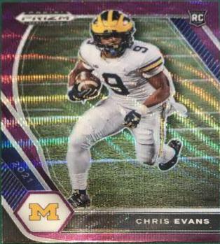 Chris Evans [Purple Wave Prizm] #115